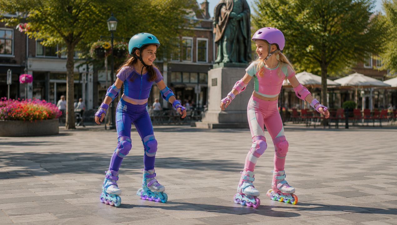 Het verstelmechanisme van de Suotu rolschaats in detail