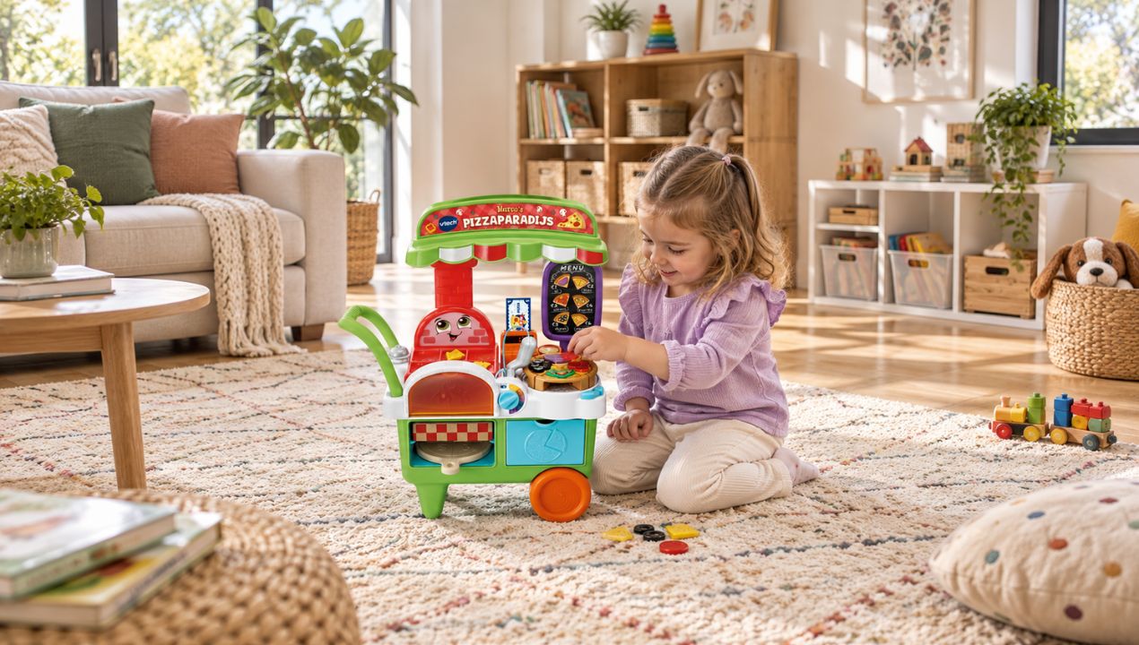 VTech Marco's Pizzaparadijs, interactieve pizzakar