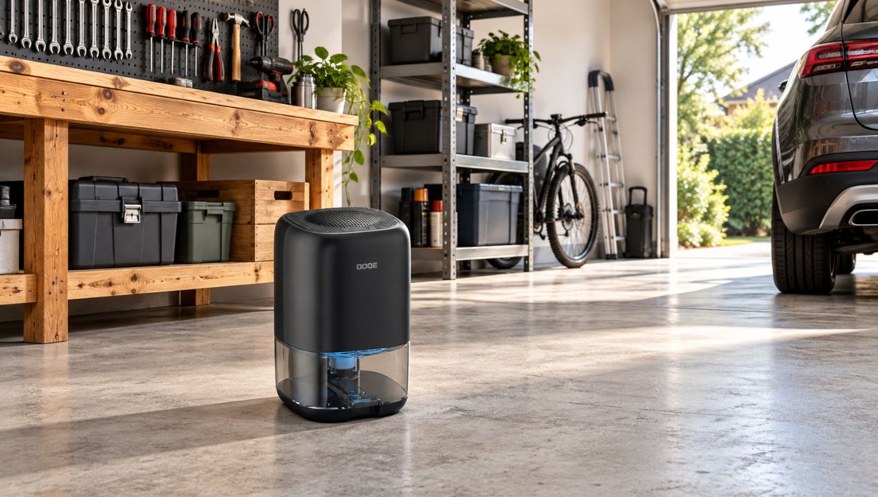 OOQE Air Comfort Pro luchtontvochtiger in zwart