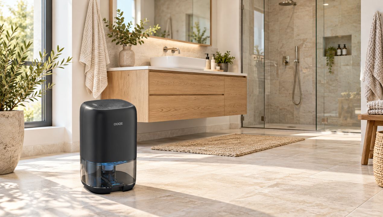 OOQE Air Comfort Pro luchtontvochtiger met waterreservoir