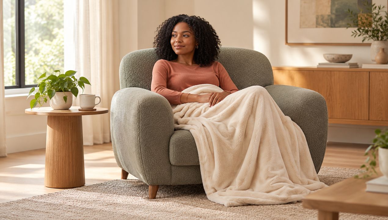 CoolHome HB25 elektrische warmtedeken in beige