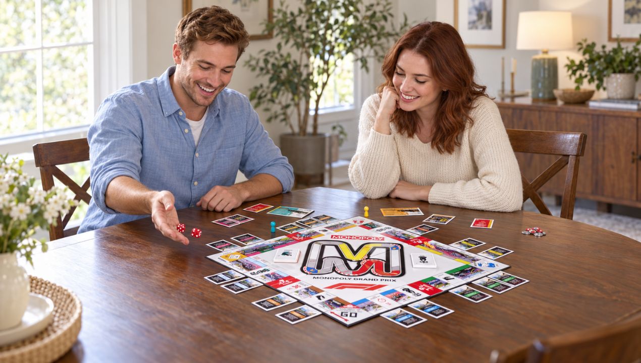 Monopoly F1 Bordspel doos en inhoud