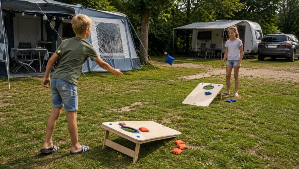 BS Toys Cornhole Spel review