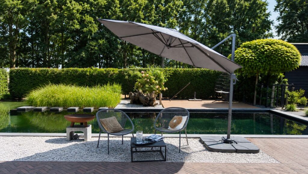 Homra Zweefparasol Ø300 cm